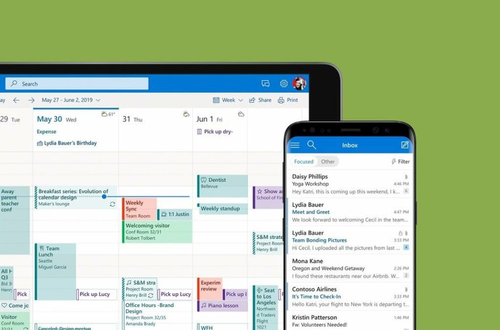 aplicaciones de Outlook para Mac aplicaciones de Outlook para Mac