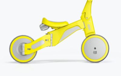 Lo nuevo de Xiaomi es un triciclo que se convierte en bicicleta: barato, sencillo y en tres colores